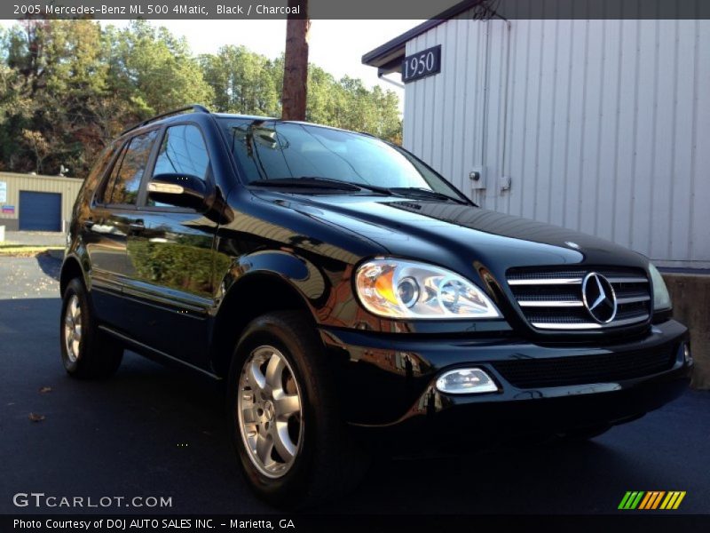 Black / Charcoal 2005 Mercedes-Benz ML 500 4Matic