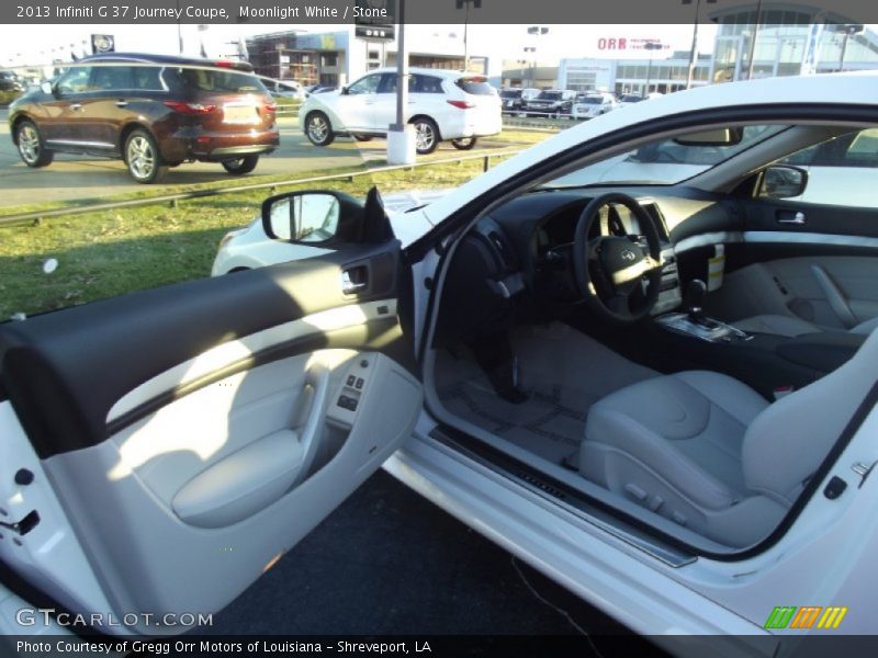 Moonlight White / Stone 2013 Infiniti G 37 Journey Coupe