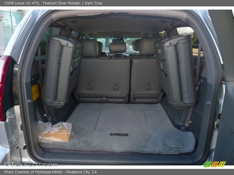 Titanium Silver Metallic / Dark Gray 2008 Lexus GX 470