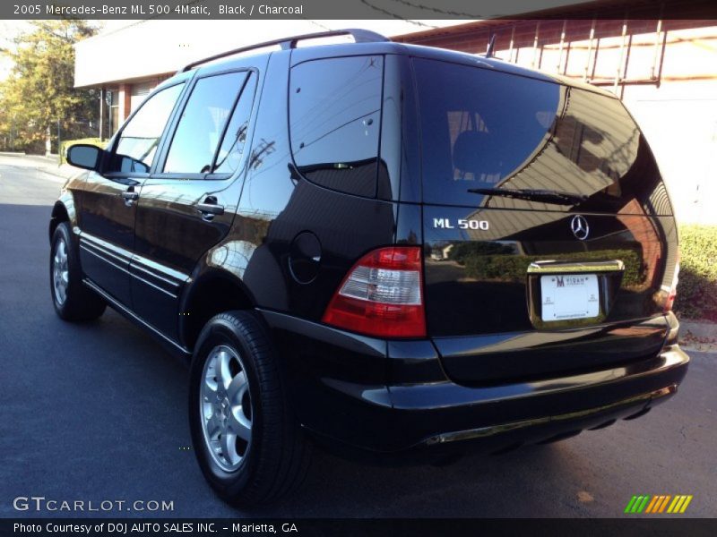 Black / Charcoal 2005 Mercedes-Benz ML 500 4Matic