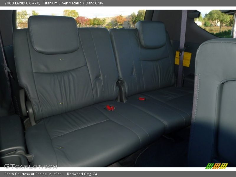 Titanium Silver Metallic / Dark Gray 2008 Lexus GX 470