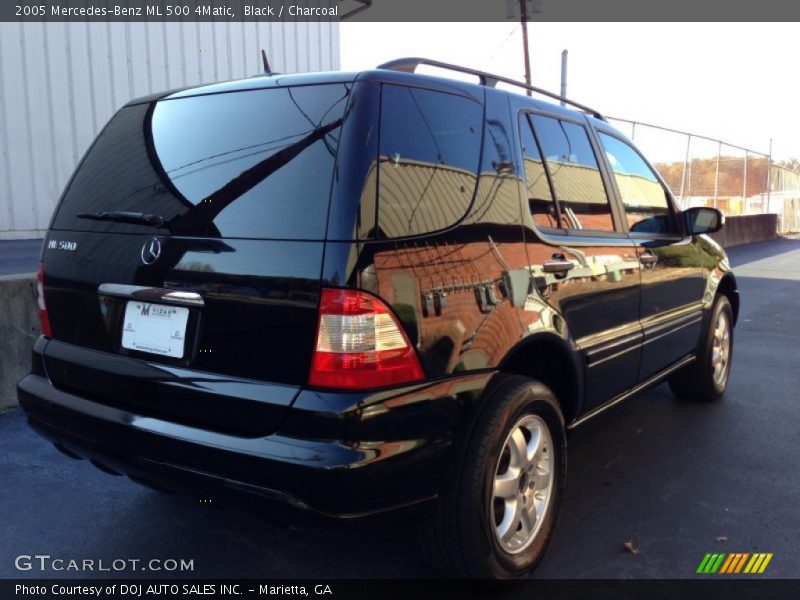 Black / Charcoal 2005 Mercedes-Benz ML 500 4Matic