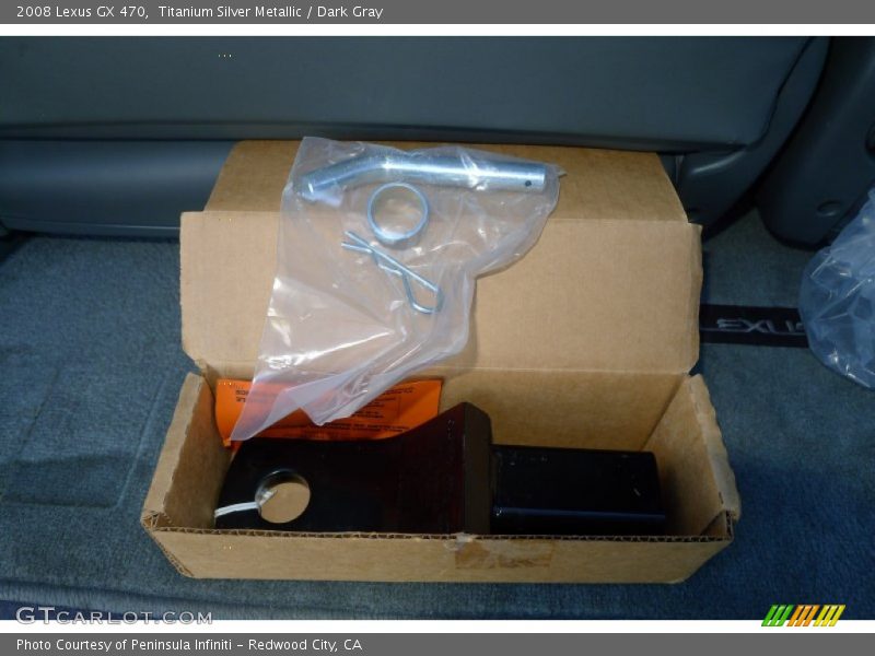 Titanium Silver Metallic / Dark Gray 2008 Lexus GX 470