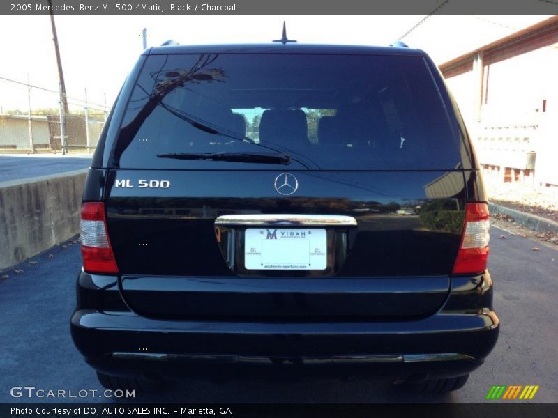 Black / Charcoal 2005 Mercedes-Benz ML 500 4Matic