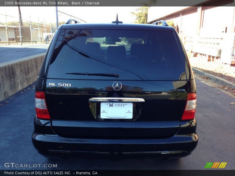 Black / Charcoal 2005 Mercedes-Benz ML 500 4Matic