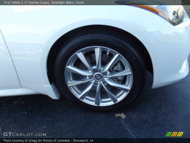 Moonlight White / Stone 2013 Infiniti G 37 Journey Coupe