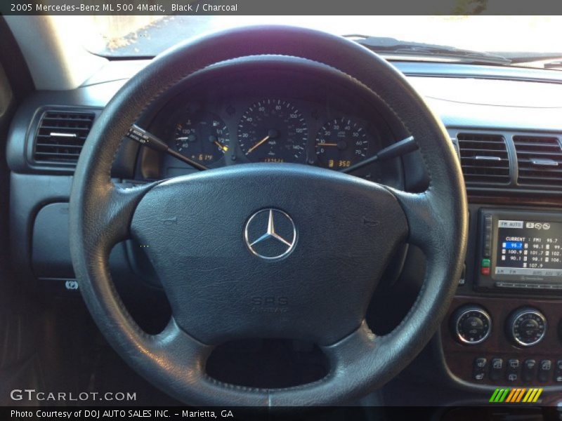 Black / Charcoal 2005 Mercedes-Benz ML 500 4Matic