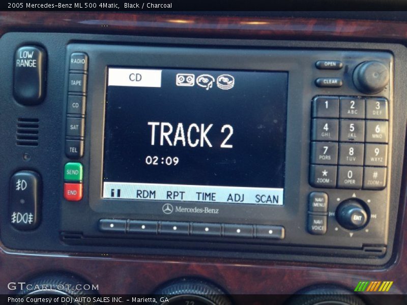 Black / Charcoal 2005 Mercedes-Benz ML 500 4Matic