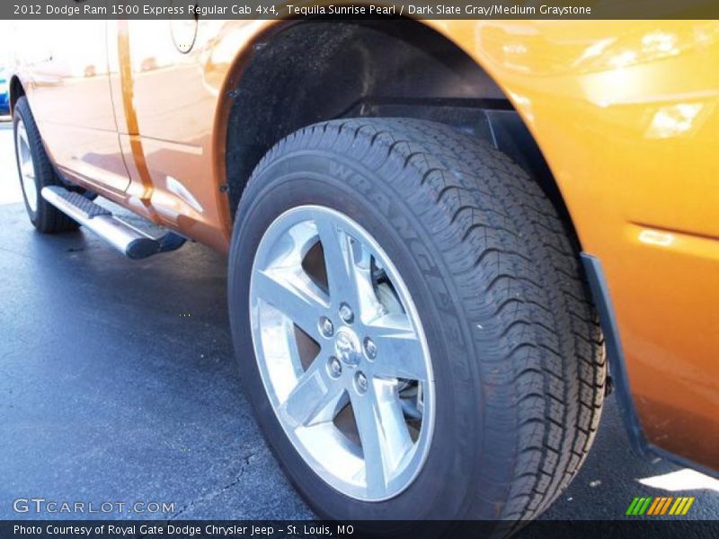 Tequila Sunrise Pearl / Dark Slate Gray/Medium Graystone 2012 Dodge Ram 1500 Express Regular Cab 4x4