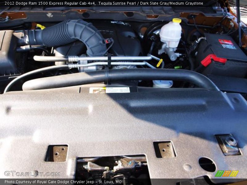 Tequila Sunrise Pearl / Dark Slate Gray/Medium Graystone 2012 Dodge Ram 1500 Express Regular Cab 4x4