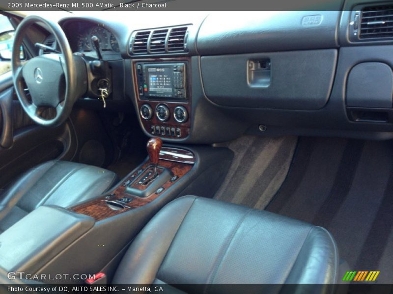 Black / Charcoal 2005 Mercedes-Benz ML 500 4Matic