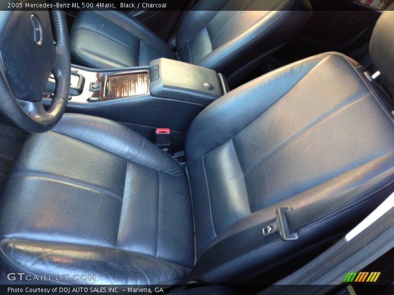 Black / Charcoal 2005 Mercedes-Benz ML 500 4Matic