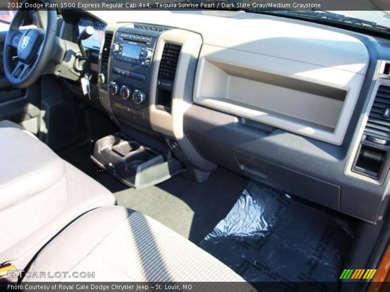 Tequila Sunrise Pearl / Dark Slate Gray/Medium Graystone 2012 Dodge Ram 1500 Express Regular Cab 4x4