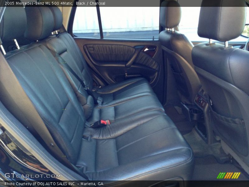 Black / Charcoal 2005 Mercedes-Benz ML 500 4Matic