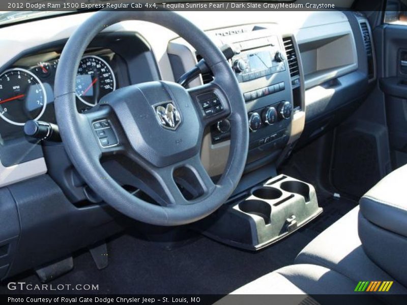 Dashboard of 2012 Ram 1500 Express Regular Cab 4x4