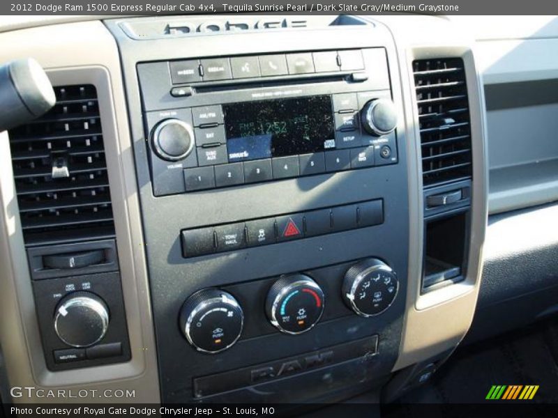 Controls of 2012 Ram 1500 Express Regular Cab 4x4