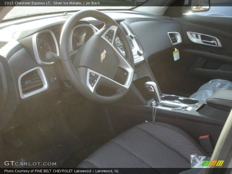 Silver Ice Metallic / Jet Black 2013 Chevrolet Equinox LT