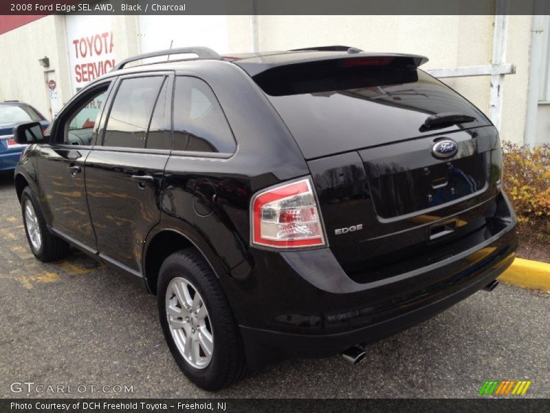 Black / Charcoal 2008 Ford Edge SEL AWD