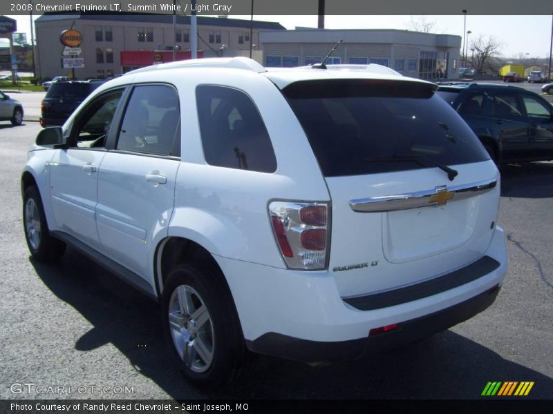 Summit White / Light Gray 2008 Chevrolet Equinox LT