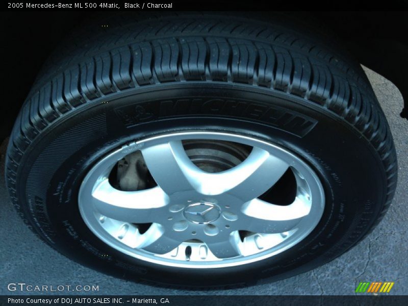 Black / Charcoal 2005 Mercedes-Benz ML 500 4Matic