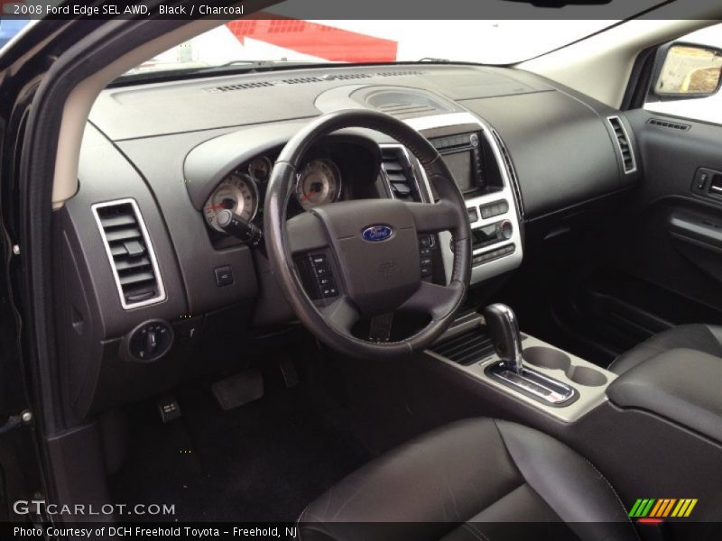 Black / Charcoal 2008 Ford Edge SEL AWD
