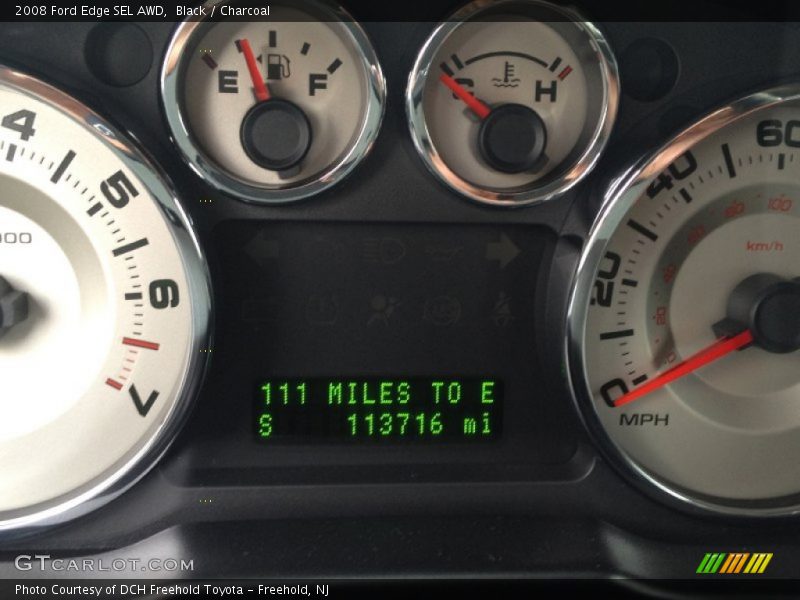 Black / Charcoal 2008 Ford Edge SEL AWD