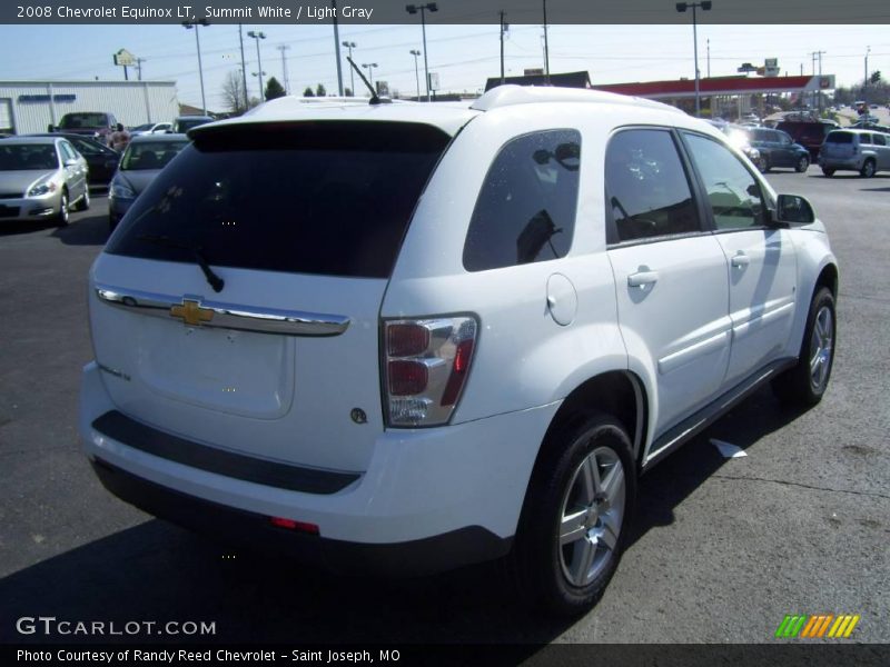 Summit White / Light Gray 2008 Chevrolet Equinox LT