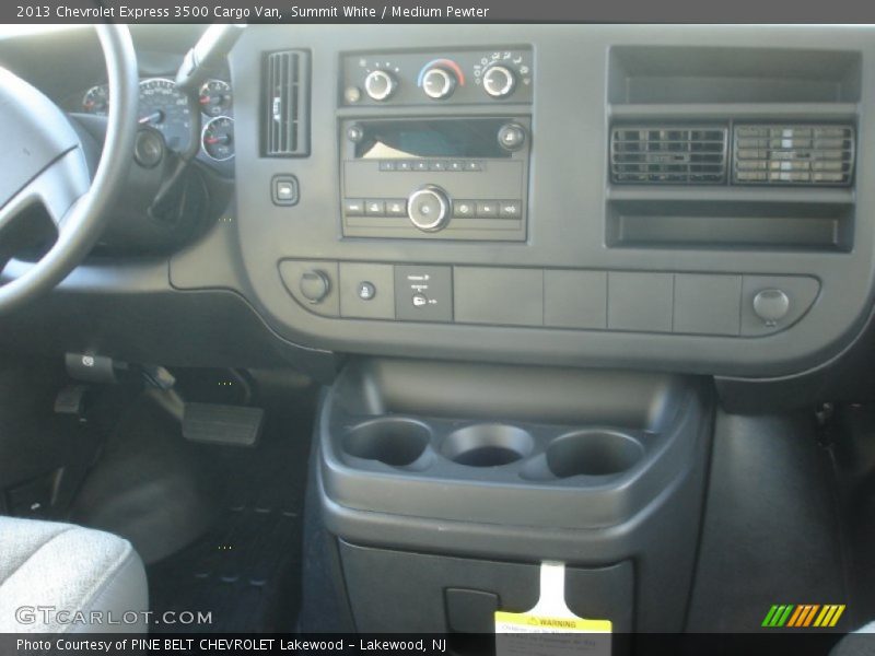 Summit White / Medium Pewter 2013 Chevrolet Express 3500 Cargo Van