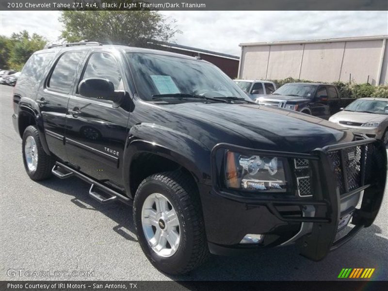 Black / Light Titanium/Dark Titanium 2010 Chevrolet Tahoe Z71 4x4