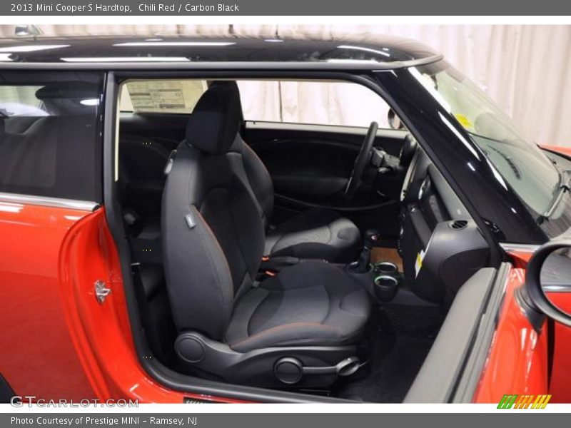 Chili Red / Carbon Black 2013 Mini Cooper S Hardtop