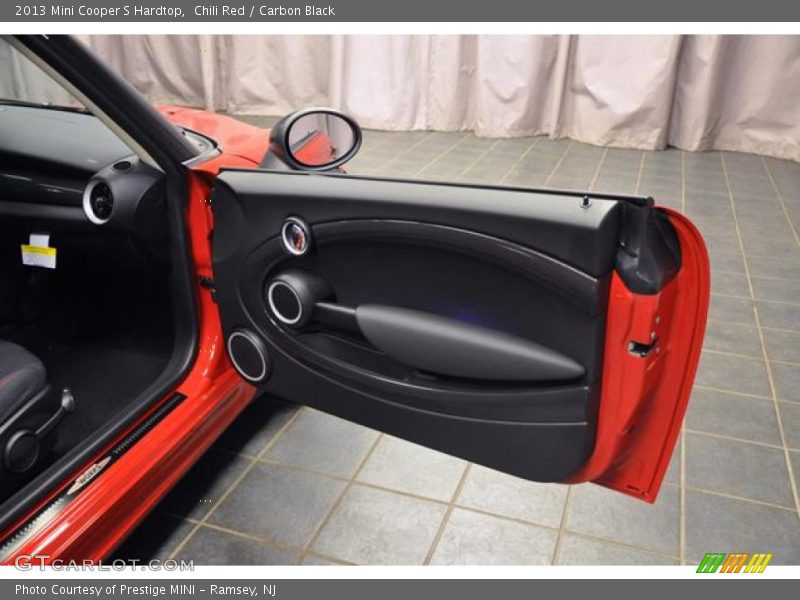 Chili Red / Carbon Black 2013 Mini Cooper S Hardtop