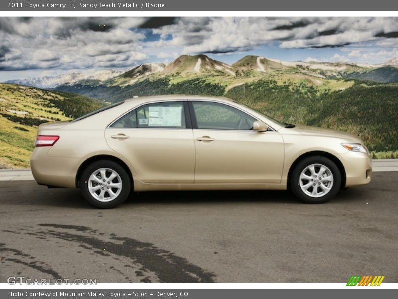 Sandy Beach Metallic / Bisque 2011 Toyota Camry LE