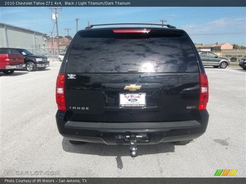 Black / Light Titanium/Dark Titanium 2010 Chevrolet Tahoe Z71 4x4