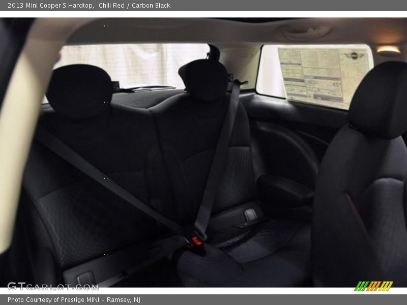 Chili Red / Carbon Black 2013 Mini Cooper S Hardtop