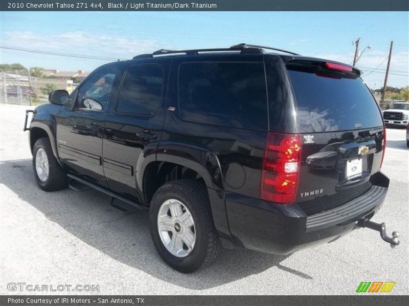 Black / Light Titanium/Dark Titanium 2010 Chevrolet Tahoe Z71 4x4