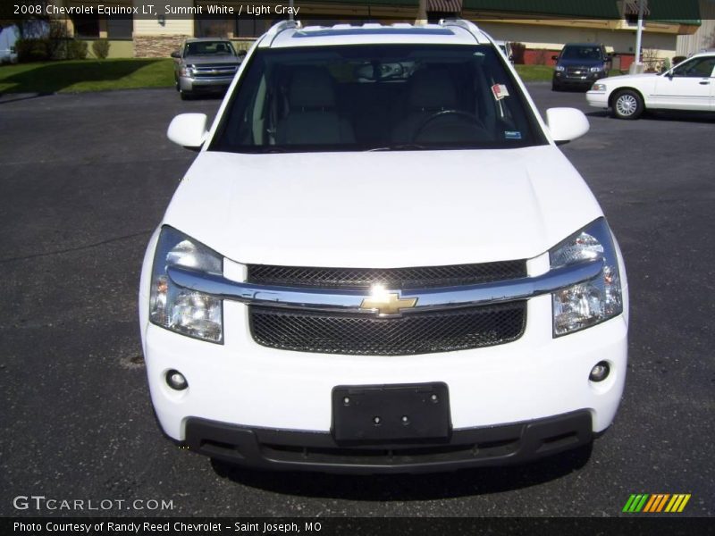 Summit White / Light Gray 2008 Chevrolet Equinox LT