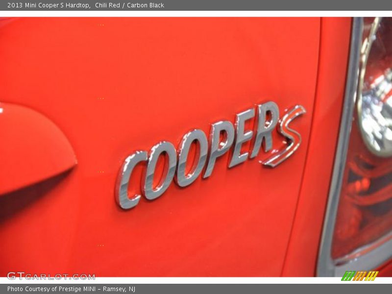 Chili Red / Carbon Black 2013 Mini Cooper S Hardtop