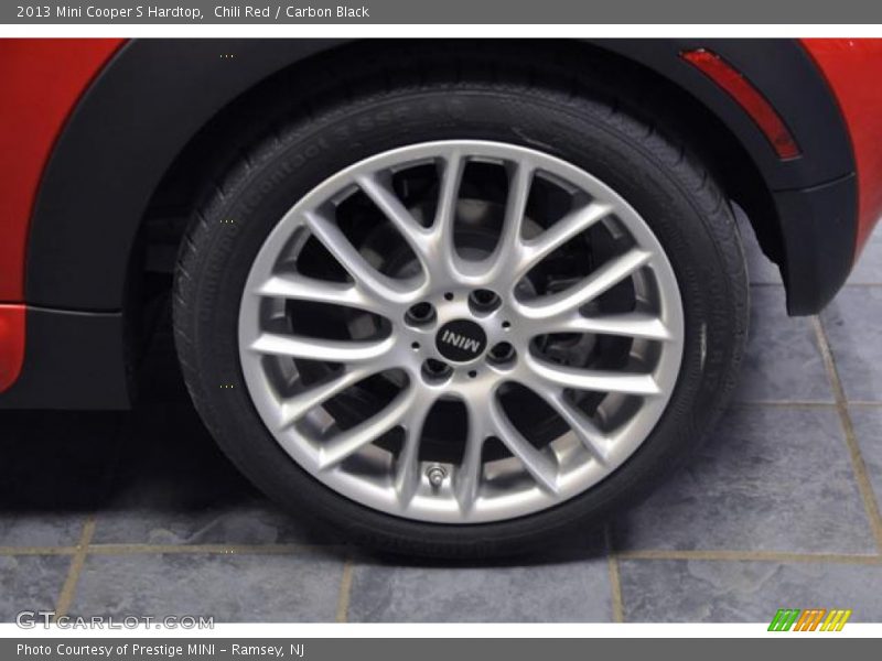 Chili Red / Carbon Black 2013 Mini Cooper S Hardtop