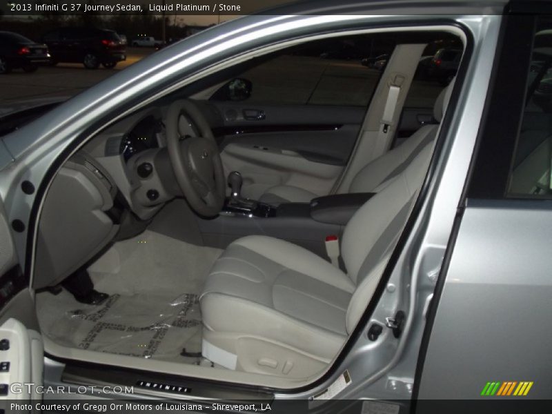 Liquid Platinum / Stone 2013 Infiniti G 37 Journey Sedan