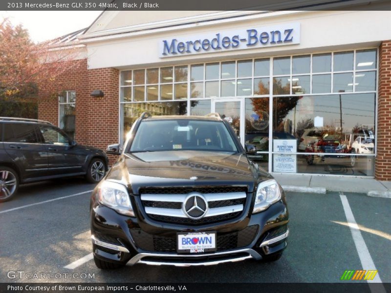 Black / Black 2013 Mercedes-Benz GLK 350 4Matic