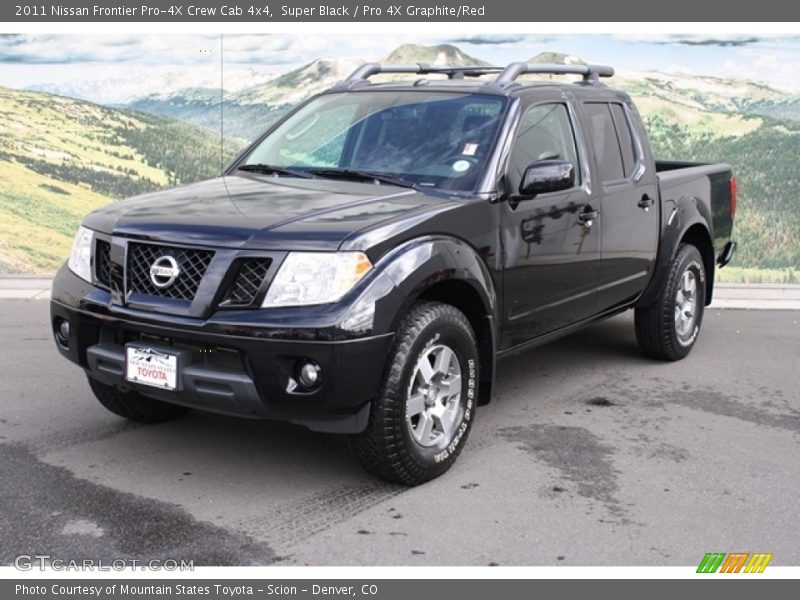 Front 3/4 View of 2011 Frontier Pro-4X Crew Cab 4x4