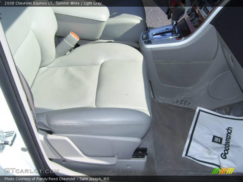 Summit White / Light Gray 2008 Chevrolet Equinox LT