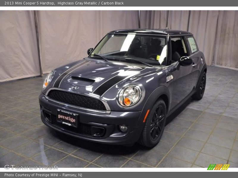 Highclass Gray Metallic / Carbon Black 2013 Mini Cooper S Hardtop