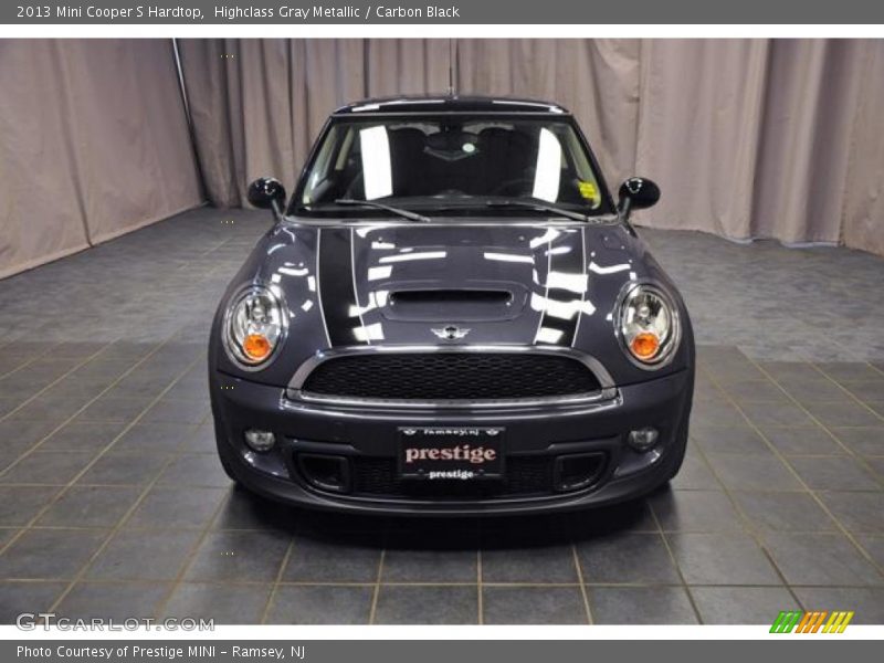 Highclass Gray Metallic / Carbon Black 2013 Mini Cooper S Hardtop