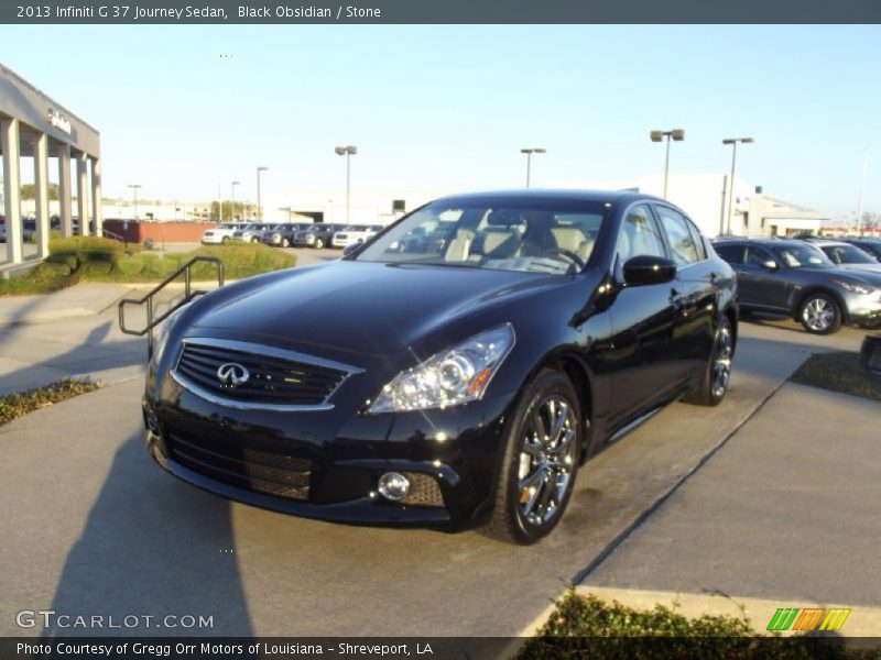 Black Obsidian / Stone 2013 Infiniti G 37 Journey Sedan