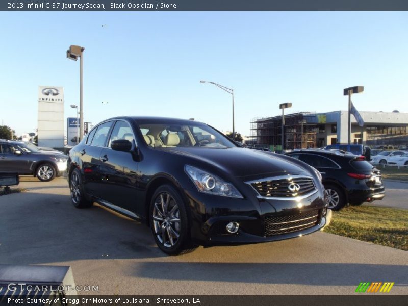 Black Obsidian / Stone 2013 Infiniti G 37 Journey Sedan