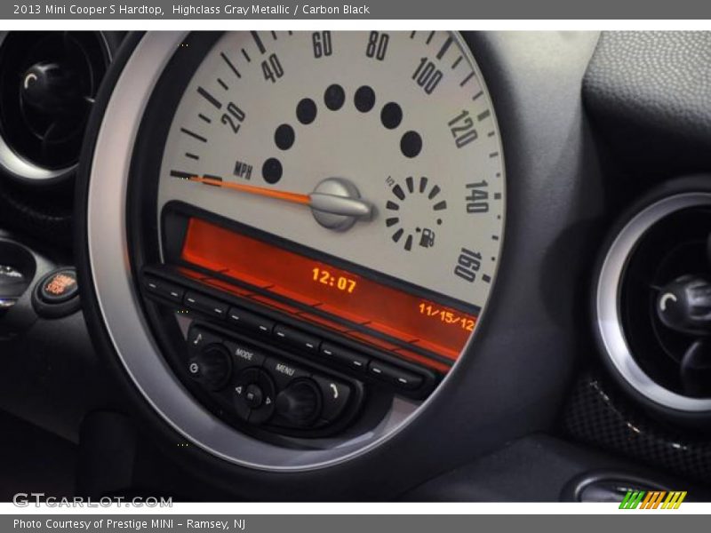 Highclass Gray Metallic / Carbon Black 2013 Mini Cooper S Hardtop
