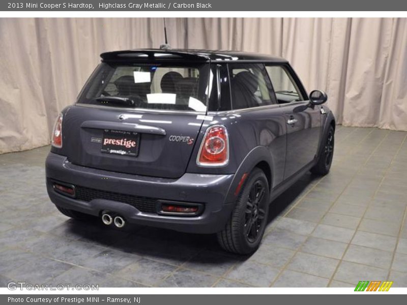 Highclass Gray Metallic / Carbon Black 2013 Mini Cooper S Hardtop