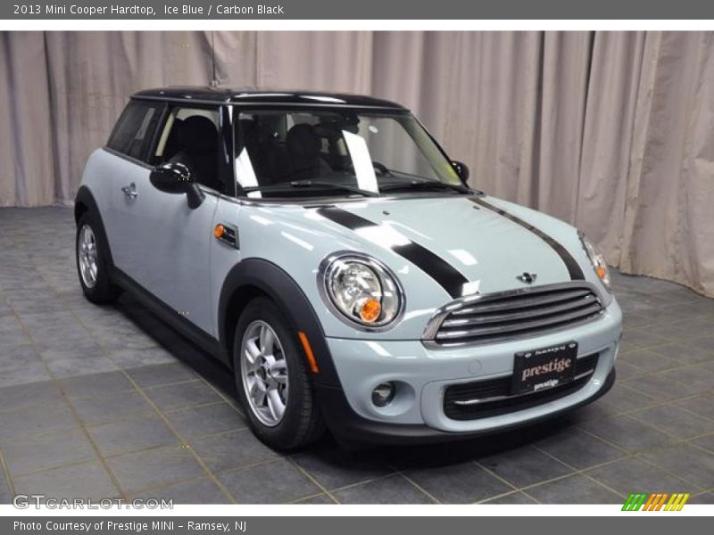 Ice Blue / Carbon Black 2013 Mini Cooper Hardtop