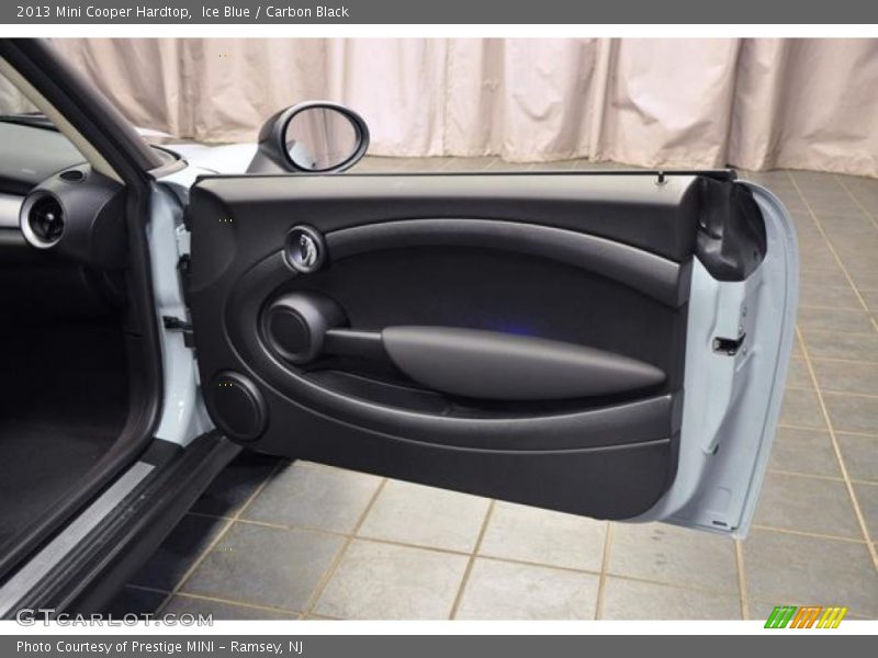 Ice Blue / Carbon Black 2013 Mini Cooper Hardtop